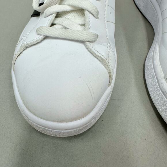 Adidas Grand Court Sneakers in Cloud White / Core Black Men's Size 8 - Picture 6 of 16